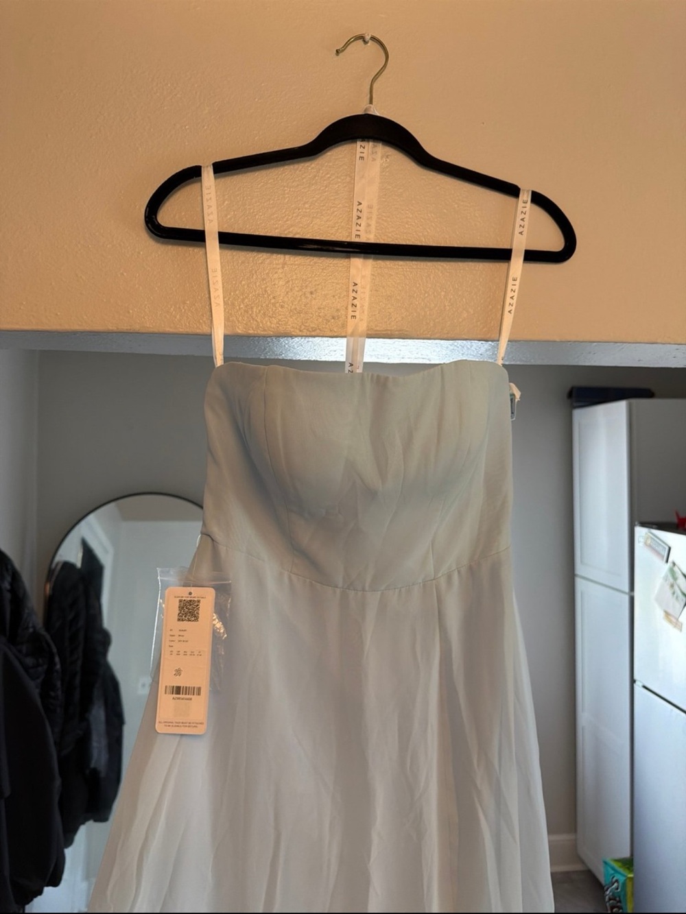 AZAZIE Sky Blue Maxi Dress Bridesmaid Formal Gown